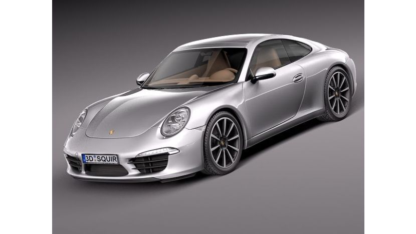 Porsche 911 Carrera 2013 3D Model