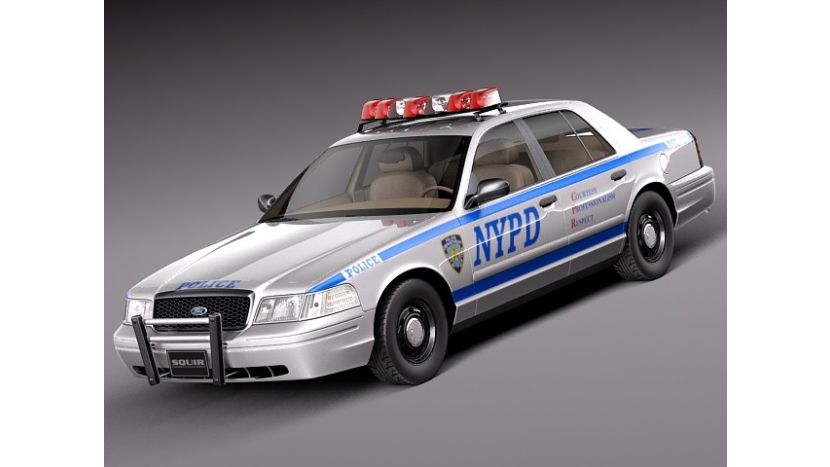 Ford Crown Victoria Police Car 1998-2011