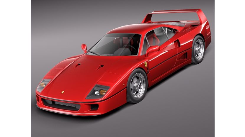 絶版 BBR Ferrari F40 Kroymans / Apple 1992-