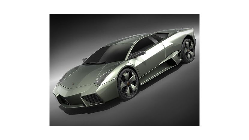 Lamborghini Reventon mid-poly 3D Model