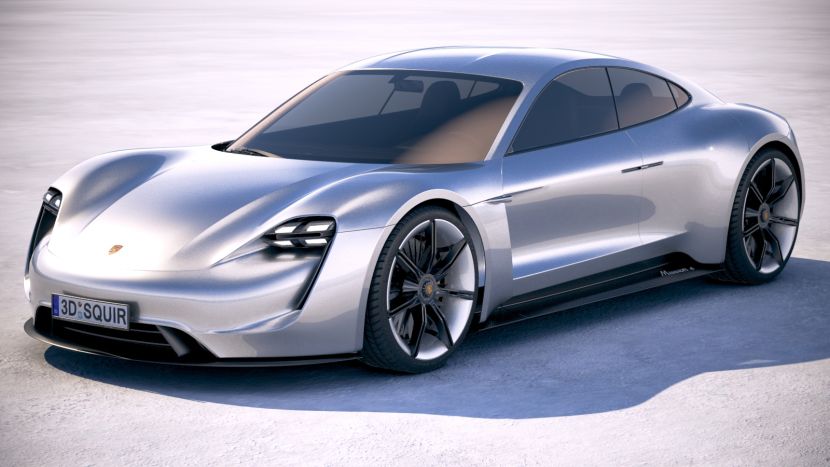 Porsche Mission E Concept 2015 Bonneville