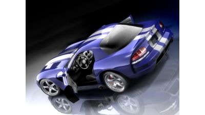 Dodge Viper SRT-10 coupe 3D Model