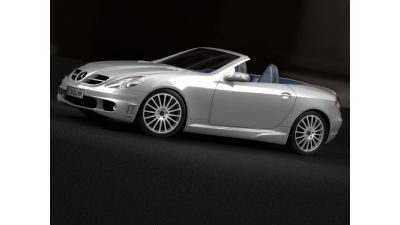 Mercedes SLK AMG 3D Model