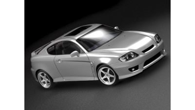 Hyundai Coupe 3D Model