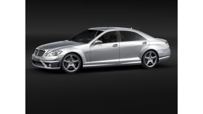 Mercedes S65 AMG 3D Model