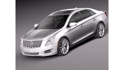 Cadillac XTS 2013 3D Model