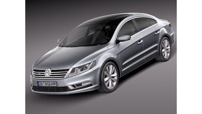 Volkswagen Passat CC 2013 3D Model