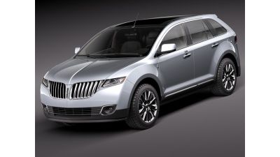 Lincoln MKX 2011 3D Model
