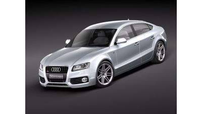 Audi S5 sportback 2011 3D Model