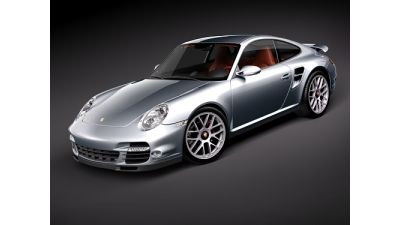 Porsche 911 Turbo 2010 3D Model