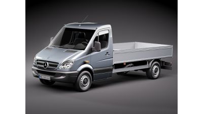 Mercedes Sprinter II pickup 3D Model
