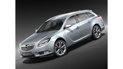 Opel Insignia Sports Tourer 3D Model