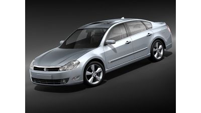 Renault Safrane 2009 3D Model