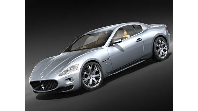 Maserati GranTurismo S 2009 3D Model