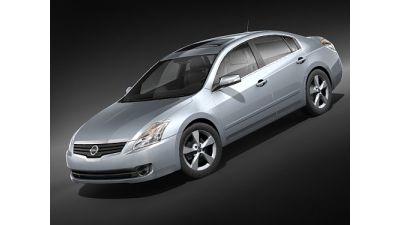 Nissan Altima 2009 3D Model