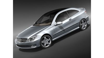Mercedes CLC 2008 3D Model