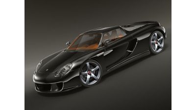Porsche Carrera GT 2008 3D Model