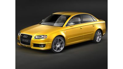Audi RS4 Sedan 3D Model