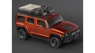 Hummer H3 OffRoad 3D Model