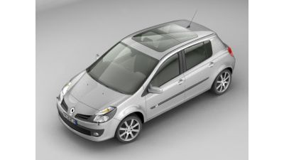 Renault clio III 5d 3D Model