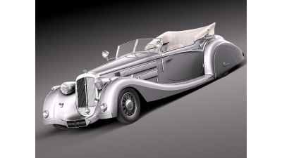 Horch 853a voll & ruhrbeck sport cabriolet 1937