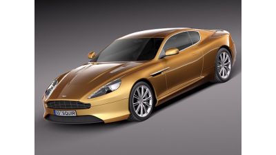 Aston Martin Virage 2012 3D Model