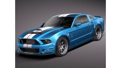 Ford Mustang Shelby Cobra GT500 Caroll Shelby Tribute