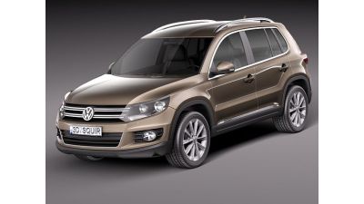 Volkswagen Tiguan 2012 3D Model