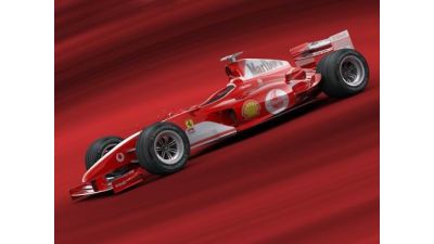 Formula 1 Ferrari 2005 hipoly