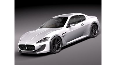 Maserati GranTurismo MC Stradale 2012 3D Model