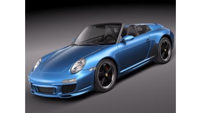 Porsche 911 Speedster 2011 3D Model
