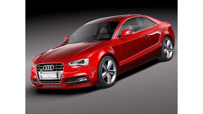 Audi S5 Coupe 2012 3D Model