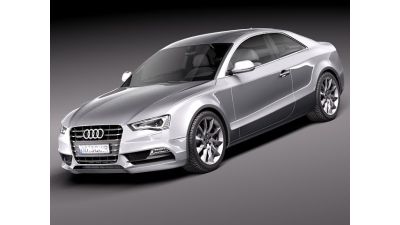 Audi A5 Coupe 2012 3D Model