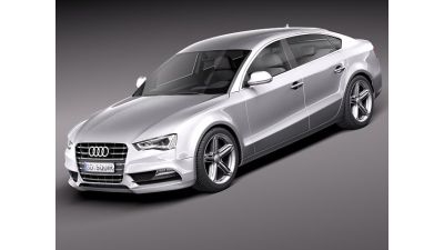 Audi A5 Sportback 2012 3D Model