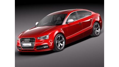 Audi S5 Sportback 2012 3D Model