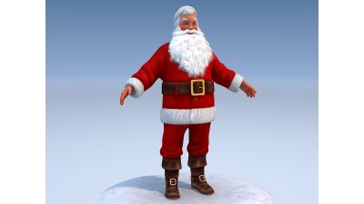 Santa Claus Rigged