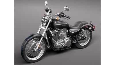 Harley Davidson Sportster 1200 2010 3D Model