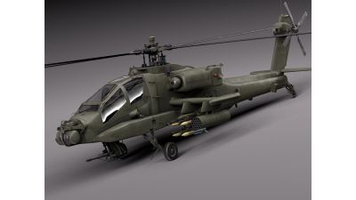 AH-64A Apache Helicopter