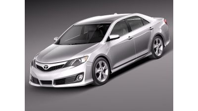Toyota Camry SE 2012 USA 3D Model