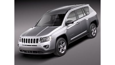 Jeep Compass 2011 3D Model