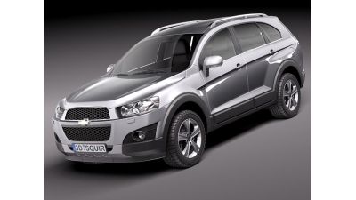 Chevrolet Captiva 2012 3D Model