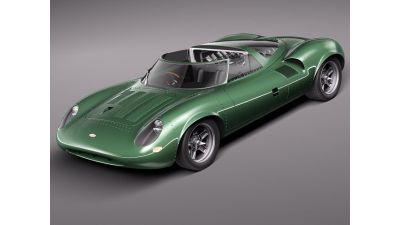 Jaguar XJ13 1966 3D Model
