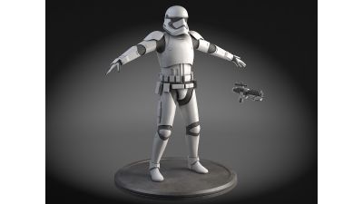Star Wars First Order Stormtrooper Light