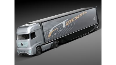Mercedes-Benz FT 2025 Future Truck with trailer
