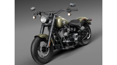 Harley Davidson Softail Slim S Army Design 2016