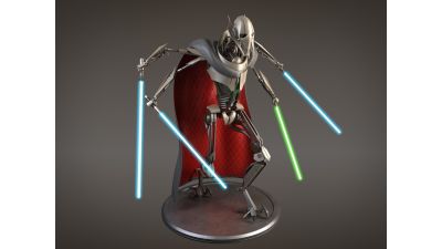 Star Wars General Grievous rigged