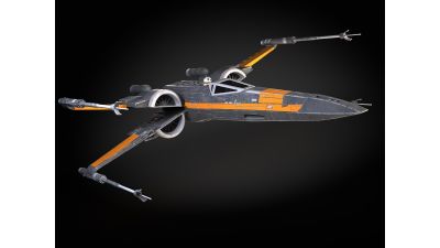 Star Wars X-Wing Fighter Black with Interior
