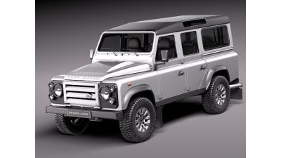 Land Rover Defender 2011 x-tech Long 3D Model