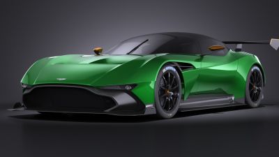 Aston Martin Vulcan 2016 VRAY