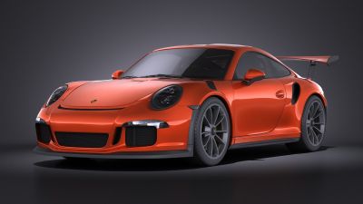 Porsche 911 GT3RS 2016 VRAY